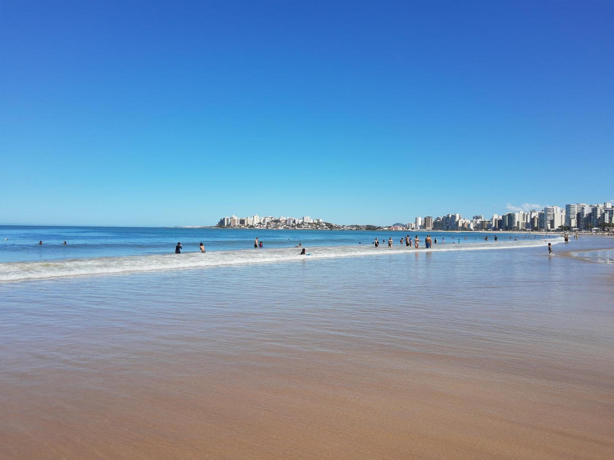Excelente Apartamento Na Praia Do Morro, Guarapari-Es Exteriér fotografie