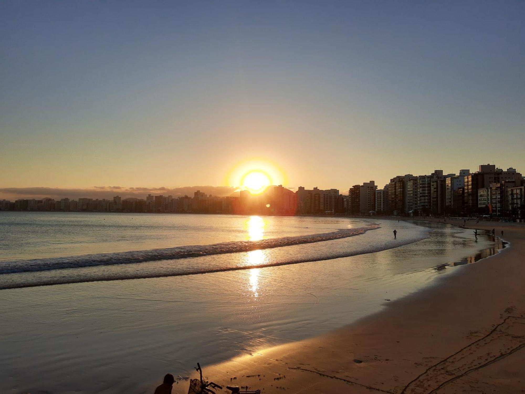 Excelente Apartamento Na Praia Do Morro, Guarapari-Es Exteriér fotografie